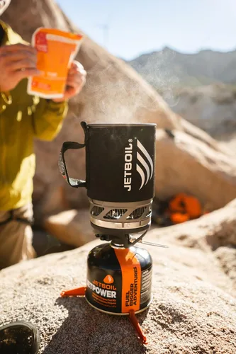 Miniatura 6 de Jetboil MicroMo - Sistema de cocina ligero de precisión para acampar y mochilero con control de calor ajustable Carbono