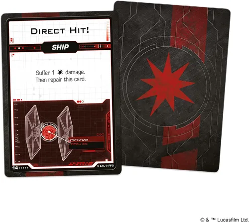 Miniatura 3 de Star Wars X-Wing 2ª edición Juego de miniatura de primera orden Baraja de daños Juego de estrategia para adultos y adolescentes A partir de 14