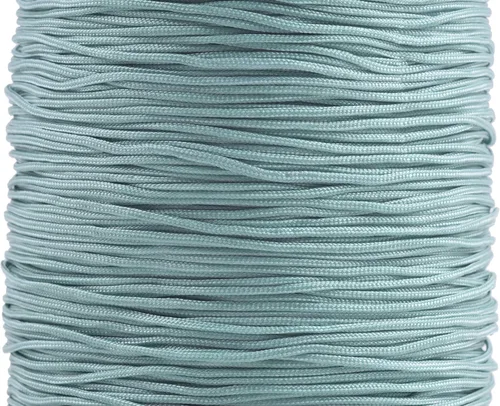 Miniatura 86 de KONMAY 1 rollo de cuerda de nailon para hacer pulseras de 150 yardas, trenzado de nailon Shamballa Macramé/cordón de cuentas de 0.4mm, cordón