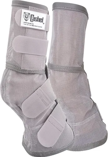 Cashel Crusader caballo volar Guardias de pierna Conjunto de dos – Todos los tamaños Gris