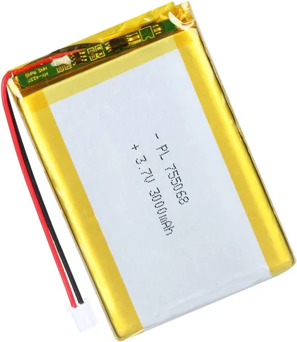 Miniatura 32 de 652030 Batería Lipo de 3.7V 350mAh 652030 Cargable Paquete de Batería de Polímero de Litio con Conector JST PH2.0mm para Dispositivo Electrónico