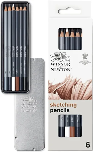 Miniatura 22 de Winsor & Newton Studio Collection - Lápices de artista, lápices de acuarela, juego de 24