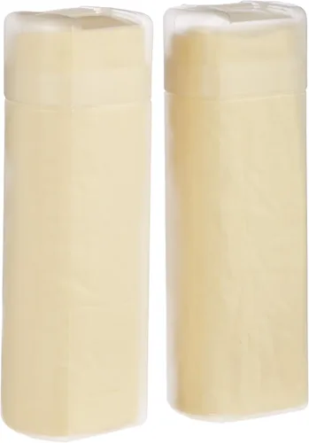 Miniatura 3 de Amazon Basics Paño de limpieza de gamuza sintética de secado, 26 x 17 pulgadas, paquete de 2, amarillo