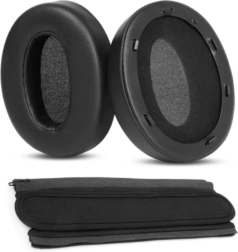 Miniatura 7 de WH-XB910 - Almohadillas de repuesto para auriculares, almohadillas de repuesto compatibles con Sony WH-XB910N XB910N, almohadillas para auriculares