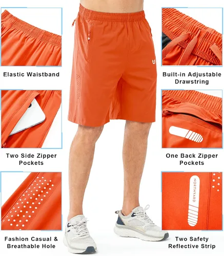 Miniatura 264 de NORTHYARD - Pantalones cortos deportivos para correr para hombres, ligeros, de secado rápido, 7, 5 o 9 pulgadas, para senderismo, deportes, gimnasio