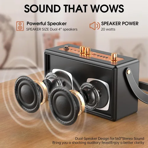 Miniatura 3 de Máquina de karaoke para adultos, 2 micrófonos inalámbricos para altavoz de karaoke, micrófono portátil y soporte de altavoz, expansión de micrófono