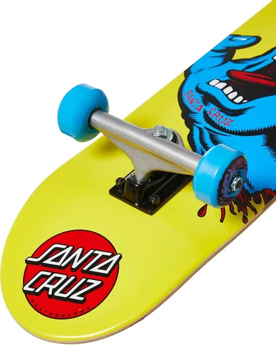 Miniatura 3 de SANTA CRUZ Patineta completa de 8.00 x 31.25 pulgadas, diseño de punto clásico completo Amarillo