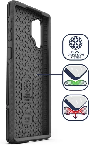 Miniatura 6 de ENCASED Funda protectora resistente para Galaxy Note 10 Plus (2019 Rebel Armor) Cubierta resistente de cuerpo completo de grado militar