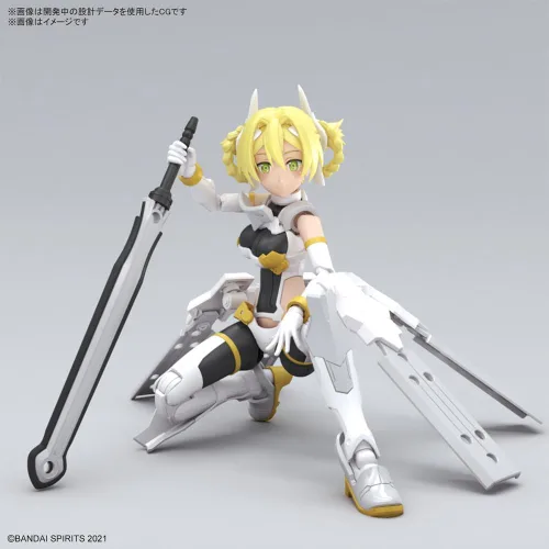 Miniatura 3 de Bandai Hobby - 30 Minute Sisters - #13 SIS-F00 Yufia (Color A) 30 MS Model Kit