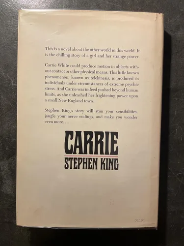 Miniatura 2 de Rare Carrie by Stephen King (1974) Original Hardcover Book Club Edition Tapa dura