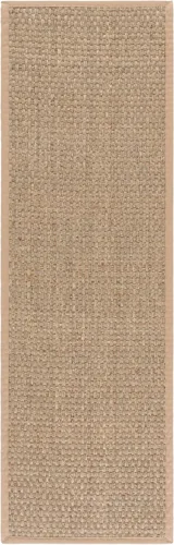 Miniatura 2 de SAFAVIEH Natural Fiber Collection Alfombra de Pasillo - 2 pies 6 pulgadas x 18 pies, Natural y Beige, Hierba Marina, Patrón de Tejido de Canasta