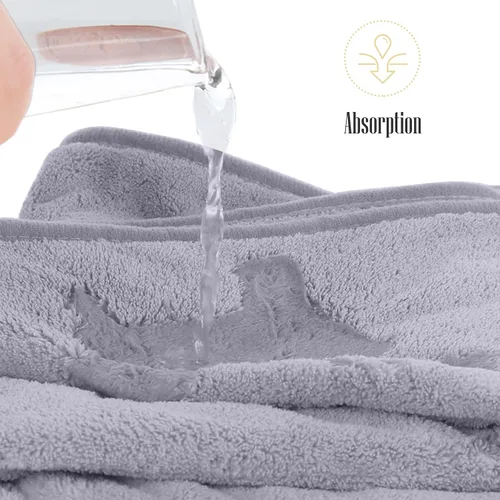 Miniatura 5 de CORAL DOCK Paquete de 3 juegos de toallas de baño con capucha para bebé, ultraabsorbentes, artículos esenciales para bebé para recién nacido niño