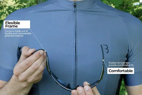 Miniatura 7 de BBB Gafas deportivas clásicas Negro Brillo