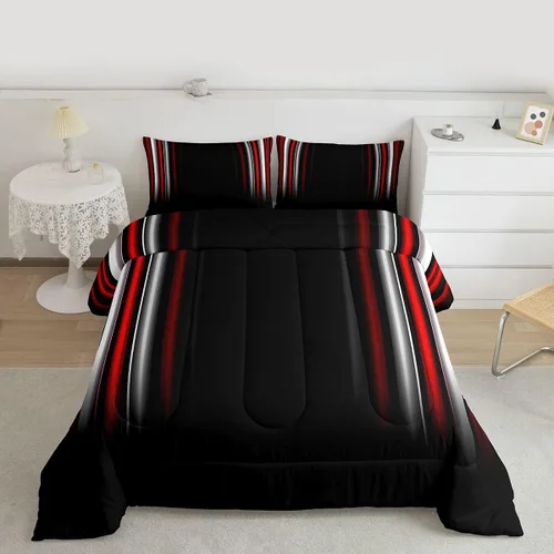 Miniatura 27 de jejeloiu Juego de ropa de cama Queen y King, juego de edredón de panal para niños, niñas, adolescentes, decoración de habitación, edredón Multi 07