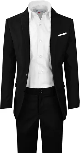 Miniatura 4 de Black n Bianco Signature - Traje completo para niño, ajustado