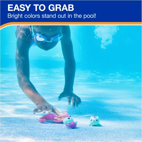 Miniatura 4 de SwimWays Gabby's Dollhouse - Juego de 3 personajes de buceo, accesorios de piscina y juguetes de piscina para niños, suministros para fiestas