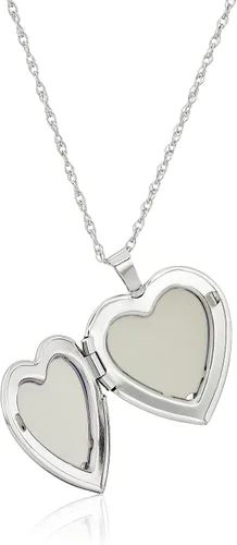 Miniatura 2 de Collar con medallón con forma de corazón "You Are My Sunshine" de plata de ley, 18 pulgadas
