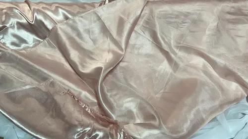 Miniatura 4 de New Star Fabrics Tela de satén de peso medio, 60 pulgadas de ancho, perfecta para vestidos de novia, disfraces y decoraciones elegantes, encanto