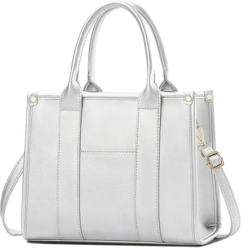 Miniatura 11 de COCIFER The Tote Bag - Bolso cruzado para mujer, bolso de hombro, bolsos de mano de piel sintética con asa superior con cremallera