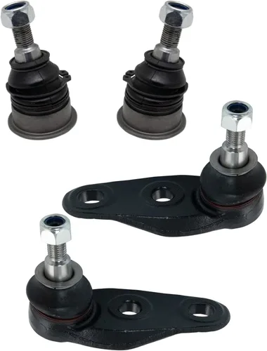 Miniatura 138 de TRQ Juego de juntas esféricas delanteras superior e inferior para lado del conductor y del pasajero Compatible con Acura TL 2009-2014 Acura TSX