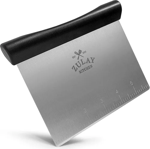 Miniatura 10 de Zulay Kitchen Mezclador de Masa - Cortador de Repostería de Acero Inoxidable, Cortador de Masa Resistente con Cuchillas, Mezclador de Repostería