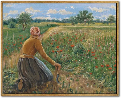 Miniatura 45 de Arte de pared de mujer victoriana, clásico ecléctico antiguo, impresiones divertidas de cerdo, lienzo retro surrealista, arte de pared de animales