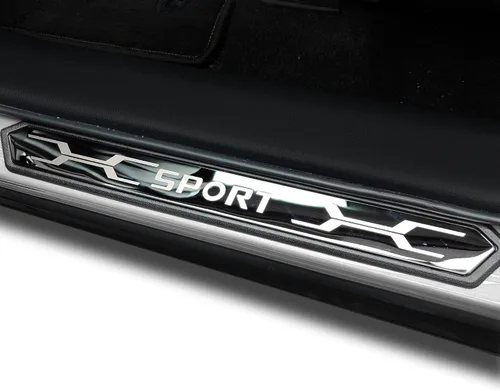 Miniatura 2 de Protector de umbral de puerta de automóvil, para Toyota Rav4 Corolla Cross 2019 2022, accesorios de protección de borde de puerta de automóvil
