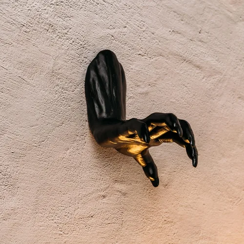 Miniatura 5 de GUTE Creepy Hands - Decoración para colgar en la pared, decoración de manos de terror, decoración estética, gótica, gótica, arte de pared colgante