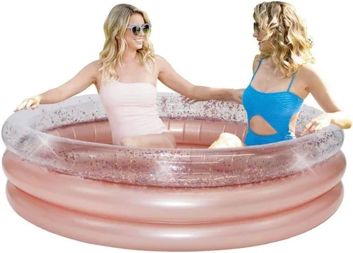 Miniatura 14 de Poolcandy Piscinas inflables para hasta 3 adultos (diseño de estampado de limón piscina inflable)