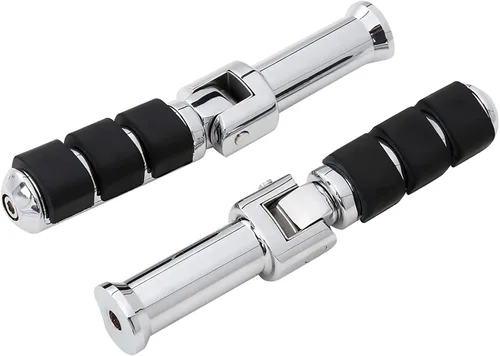 Miniatura 33 de TCT-MOTORPARTS Clavijas cromadas para estribera trasera para Harley Davidson Softail Fat Boy 18-25 Estriberas para pasajeros Estilo #20