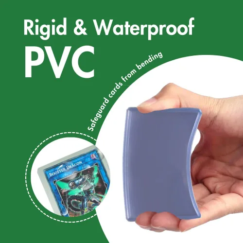 Miniatura 6 de Cargadores superiores para tarjetas, protectores de tarjetas de 3 x 4 pulgadas para comercio colectivo, portatarjetas protectoras deportivas