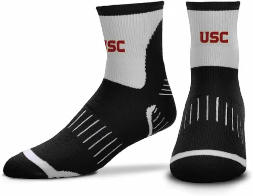 Miniatura 24 de For Bare Feet Adult NCAA Surge Quarter Length Crew Socks - All Weather Performance - Men & Women - Enhance Your Team Footwear