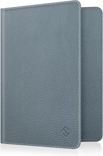 Miniatura 28 de Fintie - Funda para pasaporte, billetera de viaje delgada con bloqueo RFID, estuche para tarjetas, protector para pasaporte, elementos esenciales