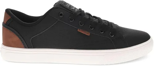 Miniatura 6 de Levi's Jeffrey Waxed NB - Tenis casuales para hombre, NegroBronceado