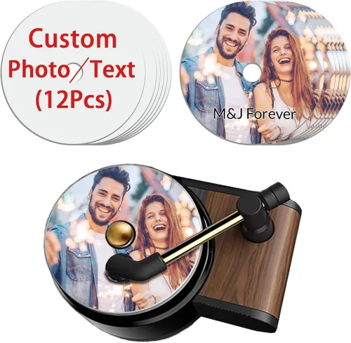 Miniatura 8 de Ambientador personalizado para coche - Ambientador de fragancia personalizada con foto a doble cara, ambientadores de olor con imagen