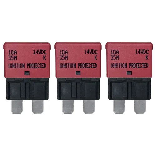 Miniatura 10 de Fusible de disyuntor ATC/ATO de reinicio automático de 30 amperios para automóvil, RV, automóvil, camión, protección de batería, reinicio