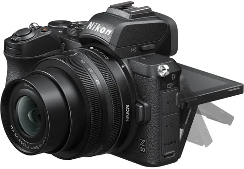 Miniatura 5 de Nikon Cámara digital sin espejo Z50 con lente de 0.630-1.969 in (1633) + bolsa para cámara + filtro UV de 1.811 in + tarjeta de memoria Extreme PRO