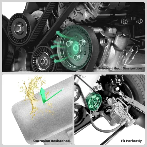 Miniatura 6 de YHTAUTO Reemplazo de bomba de dirección asistida para modelos Chevrolet Buick GMC Pontiac Saturn Suzuki, Equinox/Traverse/Enclave/Outlook/XL-7/Vue