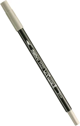 Miniatura 45 de Uchida 1122-C-3 Marvy Extra Fine Tip Le Plume II Rotulador de doble punta, azul