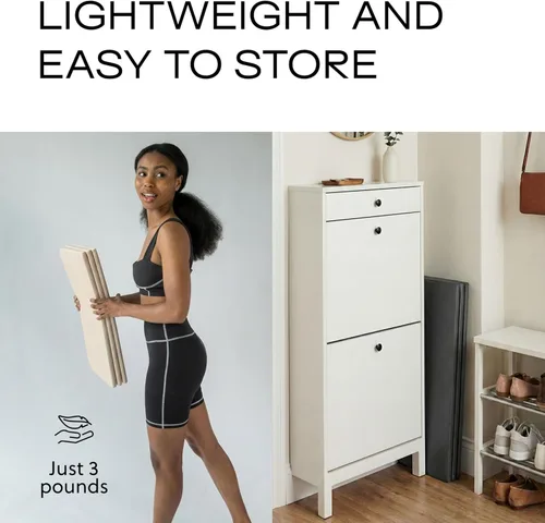 Miniatura 6 de Stakt La esterilla plegable original de yoga, tapete premium de fitness y multiusos con superficie antideslizante, portátil y ligera