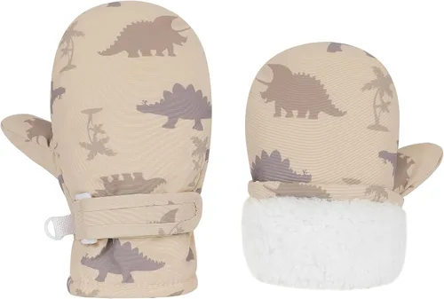 Miniatura 16 de Urban Virgin Guantes de invierno para bebés y niños pequeños, con forro polar, cálidos, impermeables, guantes de nieve para niños y niñas
