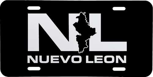Miniatura 3 de Nuevo Leon NL - Placa de matrícula de aluminio de 6 x 12 pulgadas, gráfico reflectante