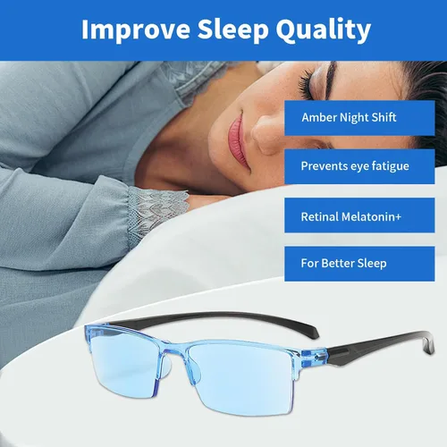 Miniatura 5 de 2 lentes de enfoque automático autoajustables, gafas de presbicia con zoom automático antiluz azul, lentes de lectura inteligentes inteligentes