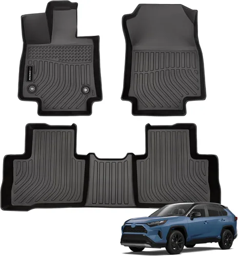 Miniatura 27 de Auxko Alfombrilla de carga para todo tipo de clima, apta para Toyota 4Runner 2026 2025 de 5 plazas, versión de gasolina, accesorios protectores, sin