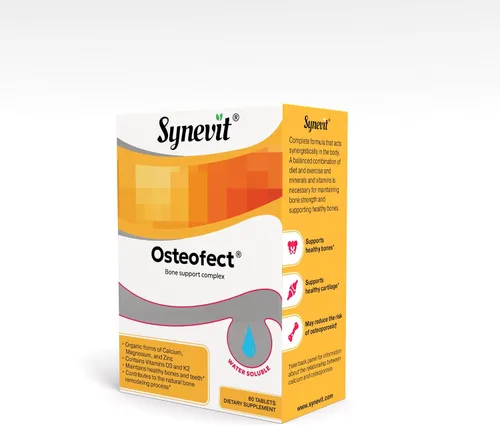 Miniatura 4 de Osteofect Complejo de apoyo óseo, calcio orgánico con vitamina D3 y K2, magnesio y zinc, apoya huesos y dientes saludables, 60 cápsulas vegetales