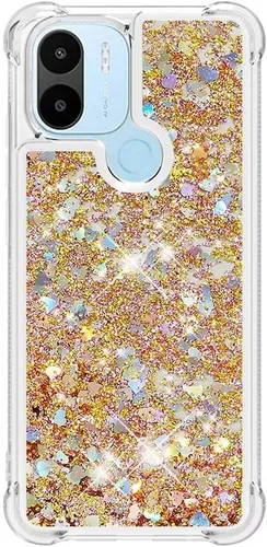Miniatura 26 de Glitter Sparkle Moving Quicksand Flowing Cover para Xiaomi Redmi Note 10S Bling Liquid Clear Star Heart Silicona Bumper Funda transparente de goma a