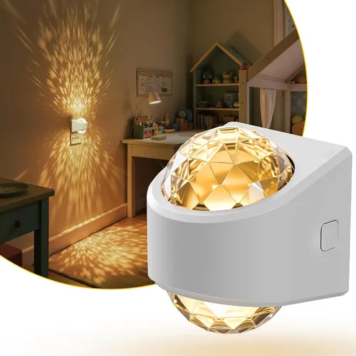 Miniatura 12 de L LOHAS LED - Luces nocturnas enchufables en la pared, luz nocturna con proyector y sensor de crepúsculo a amanecer, 1600K/3000K/5000K ajustable