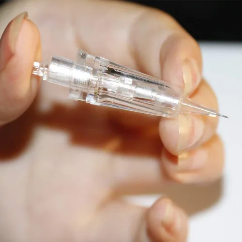 Miniatura 5 de Charme Princesse Agujas de maquillaje permanente 3R/3P máquina de tatuaje pluma cartucho aguja para cejas delineador labio 10 unids/set (EN40-3R)