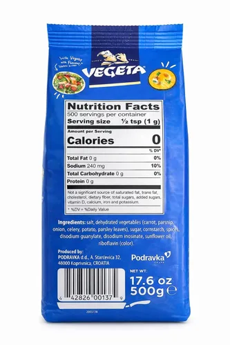 Miniatura 2 de Vegeta, condimento gourmet, sin MSG, bolsa de 17.6 oz 500g