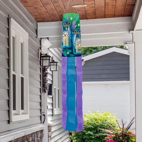 Miniatura 2 de Be A Light to The World Spring Windsock Inspirador 40" L Briarwood Lane